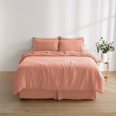 Aldrin Home Superfine Pleated Washed Microfibre Valance