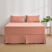 Aldrin Home Superfine Pleated Washed Microfibre Valance