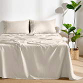 Aldrin Home Beatrix Linen &amp; Cotton Sheet Set