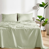Aldrin Home Beatrix Linen &amp; Cotton Sheet Set