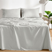 Aldrin Home Beatrix Linen &amp; Cotton Sheet Set