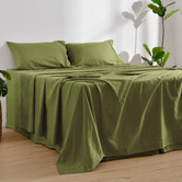 Aldrin Home Beatrix Linen &amp; Cotton Sheet Set