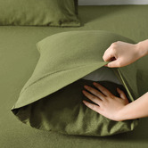 Aldrin Home Beatrix Linen &amp; Cotton Sheet Set