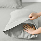 Aldrin Home Beatrix Linen &amp; Cotton Sheet Set