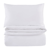 Aldrin Home White Arosa 1500TC Cotton-Blend Quilt Cover Set