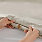 Aldrin Home Oat Arosa 1500TC Cotton-Blend Quilt Cover Set