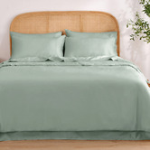 Aldrin Home Sage Arosa 1500TC Cotton-Blend Quilt Cover Set