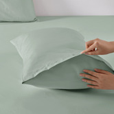 Aldrin Home Sage Arosa 1500TC Cotton-Blend Quilt Cover Set
