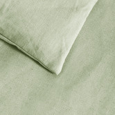 Aldrin Home Sage Linen &amp; Cotton Quilt Cover Set