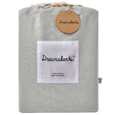Aldrin Home Dove Grey Linen &amp; Cotton Quilt Cover Set