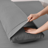 Aldrin Home Aven Washed Microfibre Body Pillowcases