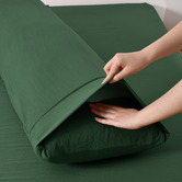 Aldrin Home Aven Washed Microfibre Body Pillowcases