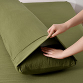 Aldrin Home Washed Microfibre Body Pillowcases