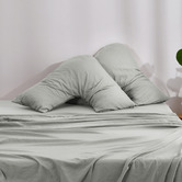 Aldrin Home Washed Microfibre V-Shape Pillowcases