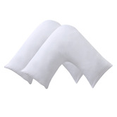 Aldrin Home Washed Microfibre V-Shape Pillowcases