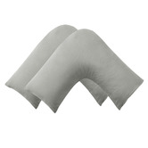 Aldrin Home Washed Microfibre V-Shape Pillowcases