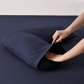 Aldrin Home Washed Microfibre V-Shape Pillowcases