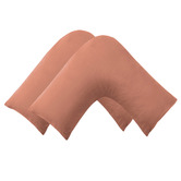 Aldrin Home Washed Microfibre V-Shape Pillowcases