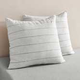 Aldrin Home Ceres Reversible Cotton Jersey European Pillowcases