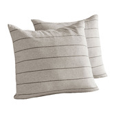 Aldrin Home Ceres Reversible Cotton Jersey European Pillowcases