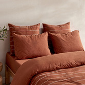 Aldrin Home Ceres Reversible Cotton Jersey European Pillowcases