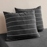 Aldrin Home Ceres Reversible Cotton Jersey European Pillowcases
