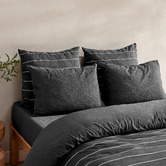 Aldrin Home Ceres Reversible Cotton Jersey European Pillowcases