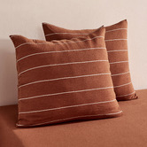 Aldrin Home Ceres Reversible Cotton Jersey European Pillowcases
