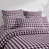 Aldrin Home Sierra Yarn-Dyed Gingham Washed Cotton Sheet Set