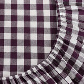 Aldrin Home Sierra Yarn-Dyed Gingham Washed Cotton Sheet Set