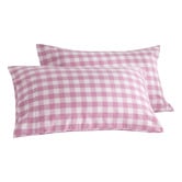 Aldrin Home Sierra Yarn-Dyed Gingham Washed Cotton Pillowcases