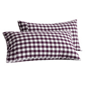 Aldrin Home Sierra Yarn-Dyed Gingham Washed Cotton Pillowcases
