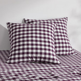 Aldrin Home Sierra Yarn-Dyed Gingham Washed Cotton European Pillowcases