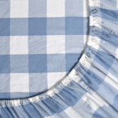 Aldrin Home Azari Yarn-Dyed Gingham Washed Cotton Sheet Set
