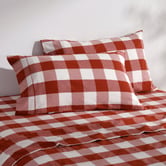 Aldrin Home Azari Yarn-Dyed Gingham Washed Cotton Sheet Set