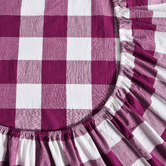 Aldrin Home Azari Yarn-Dyed Gingham Washed Cotton Sheet Set