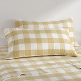 Aldrin Home Azari Yarn-Dyed Gingham Washed Cotton Pillowcases