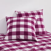 Aldrin Home Azari Yarn-Dyed Gingham Washed Cotton European Pillowcases
