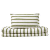 Aldrin Home Olive Maeve Yarn-Dyed Washed Cotton Quilt Cover Set