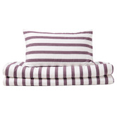Aldrin Home Plum Maeve Yarn-Dyed Washed Cotton Quilt Cover Set