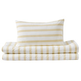 Aldrin Home Sand Maeve Yarn-Dyed Washed Cotton Quilt Cover Set
