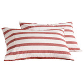 Aldrin Home Maeve Yarn-Dyed Washed Cotton Pillowcases