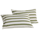 Aldrin Home Maeve Yarn-Dyed Washed Cotton Pillowcases