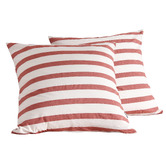 Aldrin Home Maeve Yard-Dyed Washed Cotton European Pillowcases