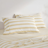 Aldrin Home Maeve Yarn-Dyed Washed Cotton Pillowcases