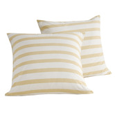Aldrin Home Maeve Yard-Dyed Washed Cotton European Pillowcases