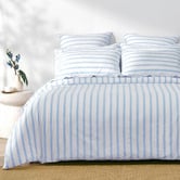 Aldrin Home Sky Beau Yarn-Dyed Washed Cotton Quilt Cover Set