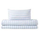 Aldrin Home Sky Beau Yarn-Dyed Washed Cotton Quilt Cover Set