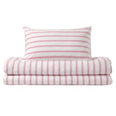Aldrin Home Pink Beau Yarn-Dyed Washed Cotton Quilt Cover Set