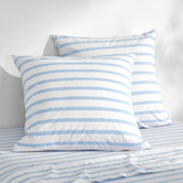 Aldrin Home Beau Yarn-Dyed Washed Cotton European Pillowcases